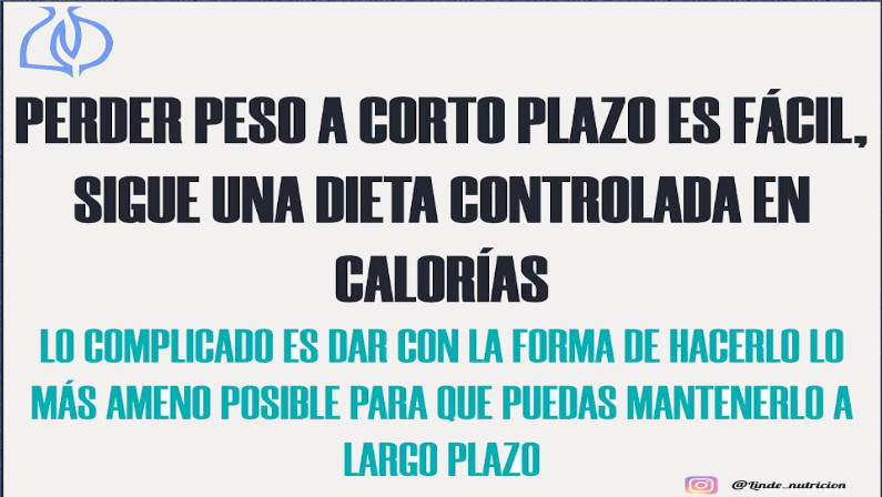 Perder peso a corto plazo